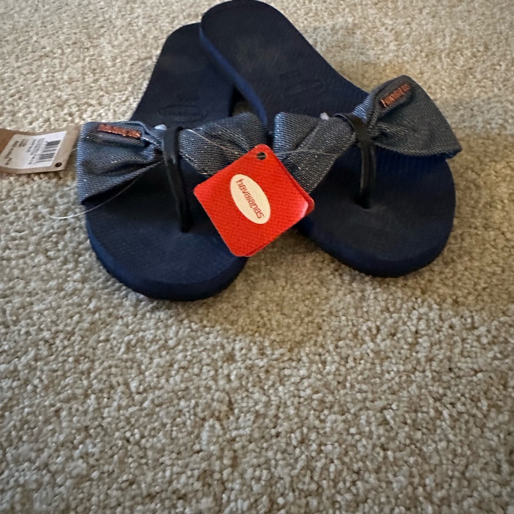 Havaianas Women's You St. Tropez Shine Flip Flops - 11/12 W - Picture 3 of 11